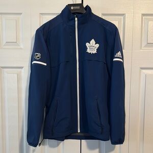 Toronto Maple Leafs Adidas Coach Performance Jacket